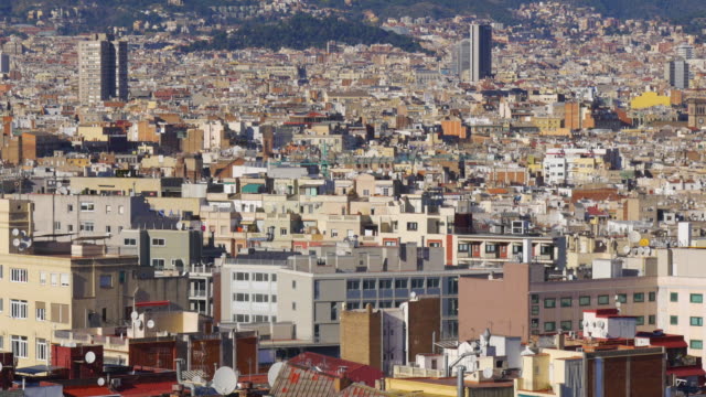 sun-light-barcelona-city-panorama-4k-spain