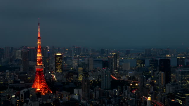4-k-Zeitraffer-Video-von-Tokyo-Tower