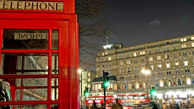 The-red-telephone-booth-on-the-side-walk