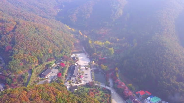 Aerial-view-of-Wawoo-Temple-Yongin-South-Korea