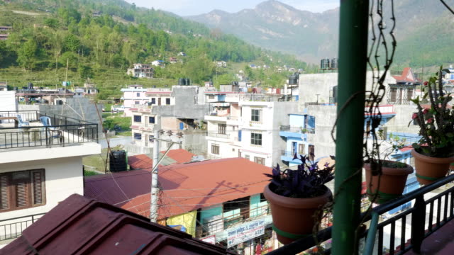 Nepalese-city-Besisahar.-Morning-time.