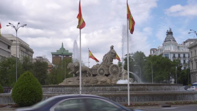 Cibeles-fountain-in-Madrid.-Cibeles-Square