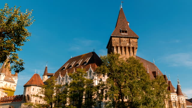 Castillo-de-Vajdahunyad,-Budapest,-Hungría