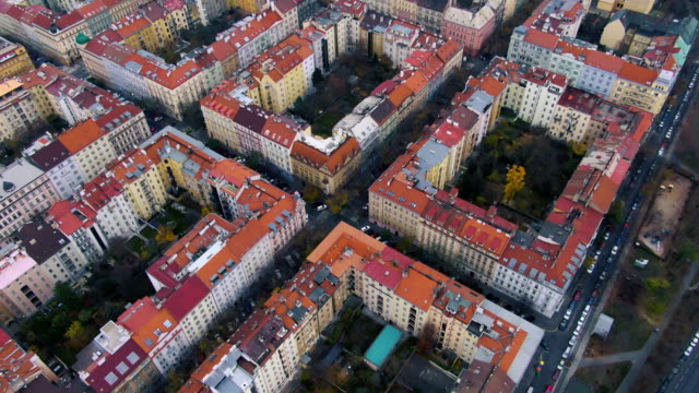 Luftbild-Stadt-Prag