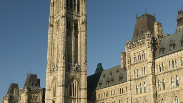 Parlament-Gebäude-von-Kanada-in-Ottawa-Ontario