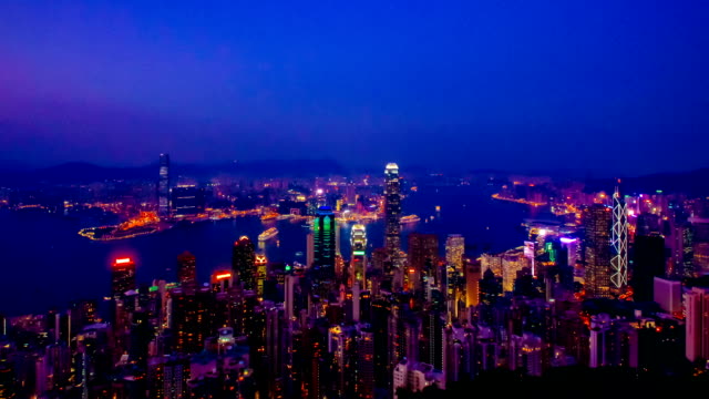 Hong-Kong-Zeitraffer-(anderes-Bild-Kulturen-verfügbar)