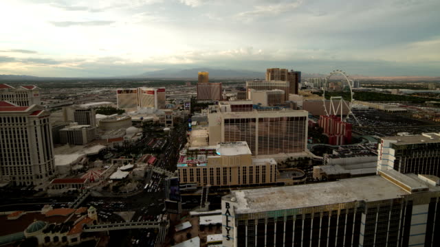 Skyline-von-Las-Vegas-Zeitraffer