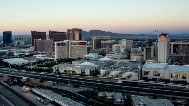 Panorama-de-Las-Vegas-toma-panorámica-Time-Lapse