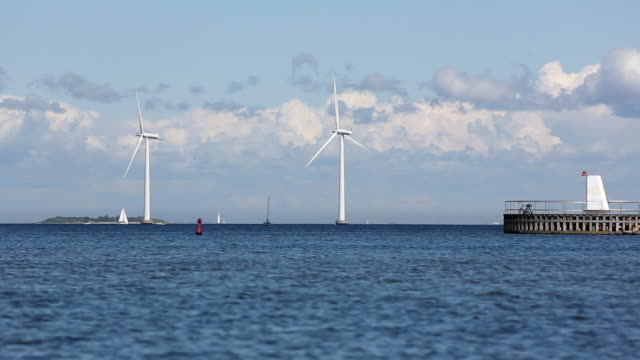 Windturbinen-auf-See