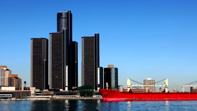 Timelapse-del-centro-de-la-ciudad-de-Detroit-al-otro-lado-del-río