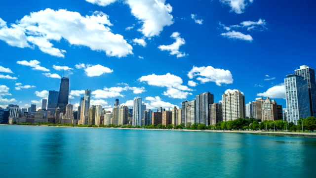 Chicago-horizonte-tiempo-lapso-4-1080p-K-playa