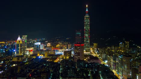 night-illuminated-taipei-cityscape-famous-tower-aerial-panorama-4k-timelapse-taiwan