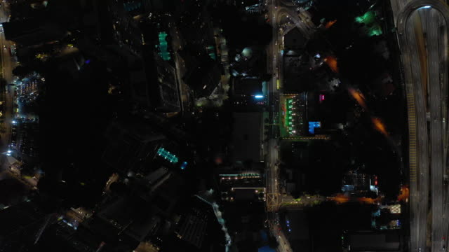 night-illumination-kuala-lumpur-downtown-traffic-streets-aerial-topdown-view-4k-malaysia