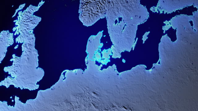 Earth-with-borders-of-Denmark-transparent