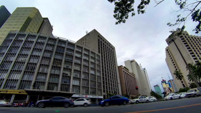 Philippinische-Manila-city-junction-Zeitraffer