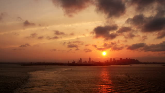 Boston-Sonnenuntergang