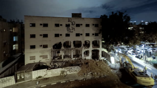 Demolition-building-time-lapse