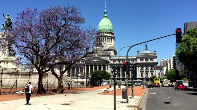 Argentinian-Congress-building-street-view