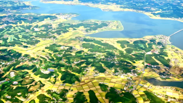 Aerial-view-of-Tokyo-on-the-plane