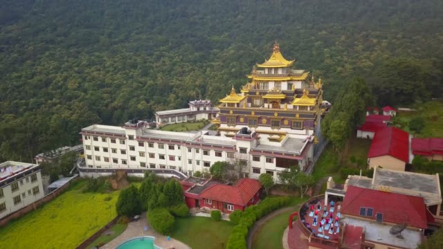 Buddhistisches-Kloster,-Kathmandu-Tal,-Nepal---16.-Oktober-2017