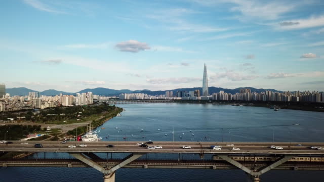Aerial-View-of-Seoul-City-Skyline,South-Korea