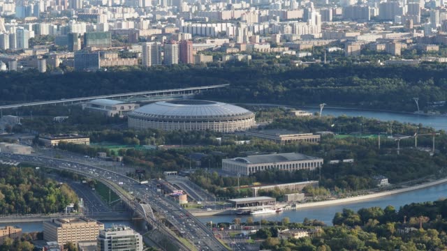 aerial-view-of-Luzhniki-arena-stadium-in-Moscow-in-autumn-evening