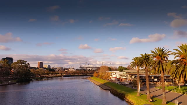 Victoria-de-la-ciudad-de-Melbourne-Australia-río-Yarra
