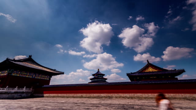 Beijing,China-Jun-20,2014:The-cloudscape-and-the-main-hall-of-the-Temple-of-Heaven-in-Beijing,China