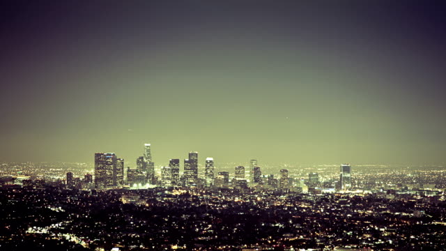 Grunge-LA-skyline-timelapse