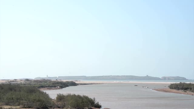 A-view-of-a-former-prison-island-in-the-shore-of-Essouira