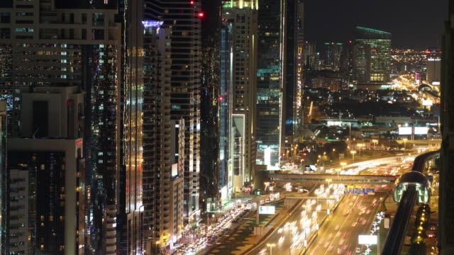 4k-time-lapse-from-the-roof-on-main-street-in-dubai