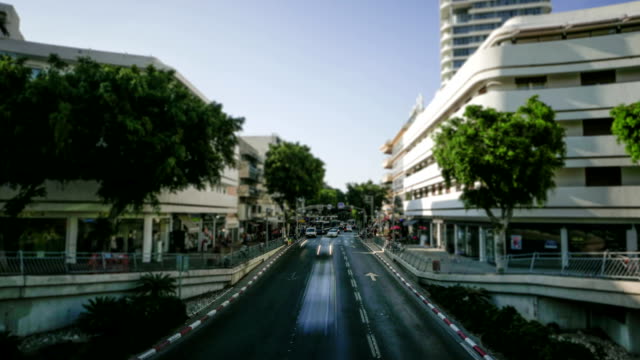Tel-Aviv-city-center-Israel-time-lapse