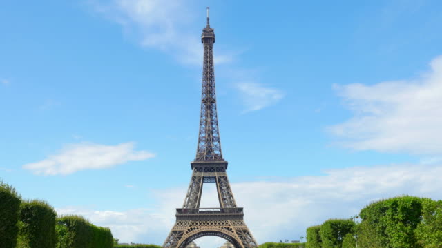 Eiffelturm-in-Paris,-Frankreich