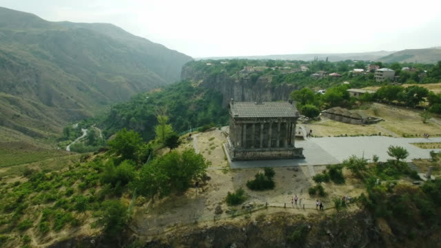 Antigua-Garni-pagano-templo,-el-templo-helenístico-en-República-de-Armenia.