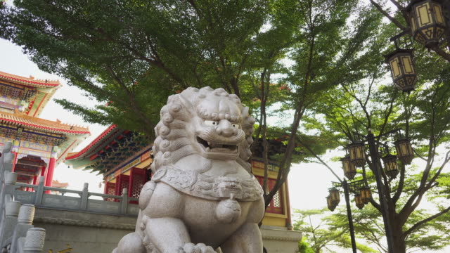 En-Tailandia,-templo-chino