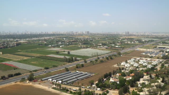 Aerial-top-view-of-progresive-city.-Tel-Aviv.-16.04.2018