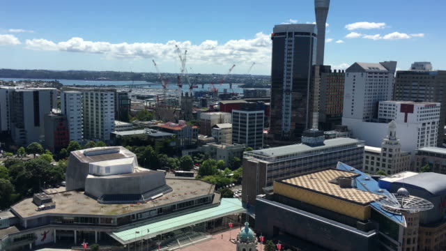 Luftaufnahme-von-Auckland-Stadt-Stadtlandschaft