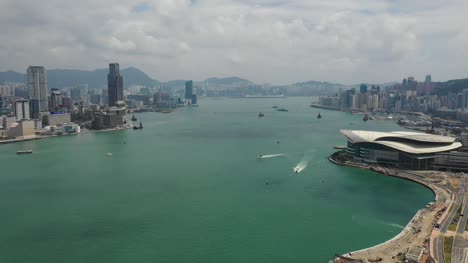Luftaufnahme-von-Hongkong-Wolkenkratzer