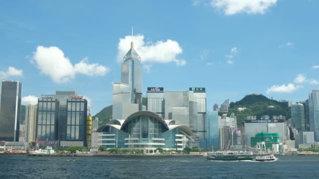 Skyline-de-la-isla-de-Hong-Kong