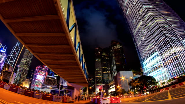 Lapso-de-tiempo-de-Hong-Kong-de-noche-paisaje-urbano-4K-(zoom-out)