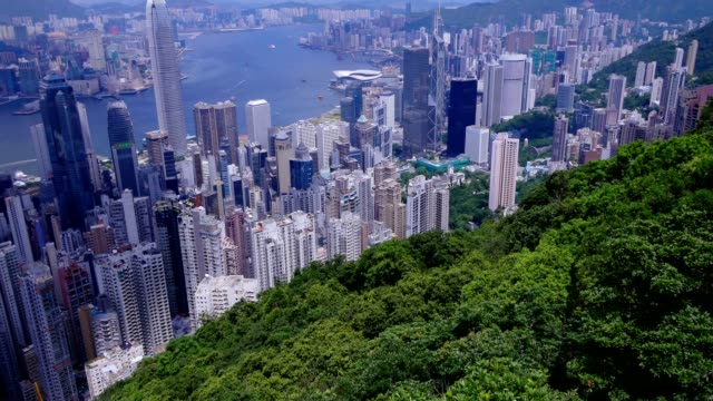 Hong-Kong-skyline-de-la-ciudad-y-puerto.
