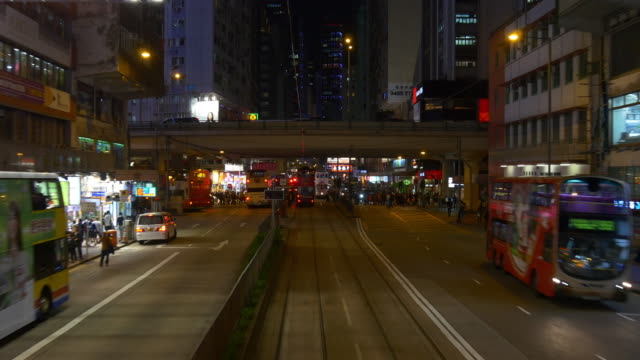 hong-kong-night-time-tram-ride-second-floor-street-panorama-4k-china