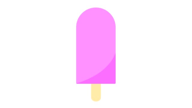 Ice-lolly-animation-appearing-and-then-disappearing,-motion-graphics