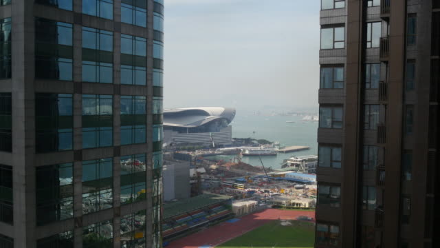 Tag-Zeit-Hong-Kong-Stadt-Bucht-Bau-Innenstadt-Panorama-4k-china