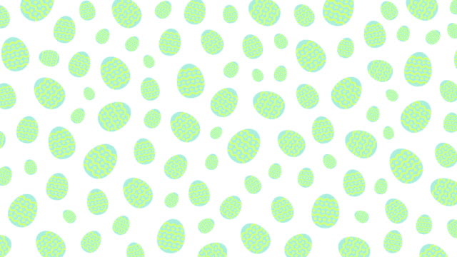 Ostereier-Muster-Pop-up-Schleife-Animation-4K-auf-weißem-Hintergrund