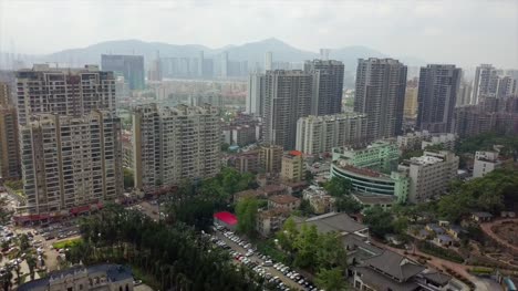 Zhuhai-Stadtbild-aerial-Panorama-4k-china