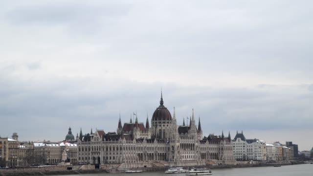 The-embankment-of-Budapest.