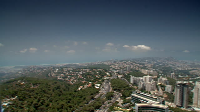 Haifa-extreme-vista-panorámica-de-la-bahía