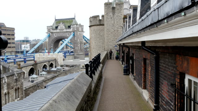 The-view-of-the-Tower-bridge-from-the-London-of-Tower