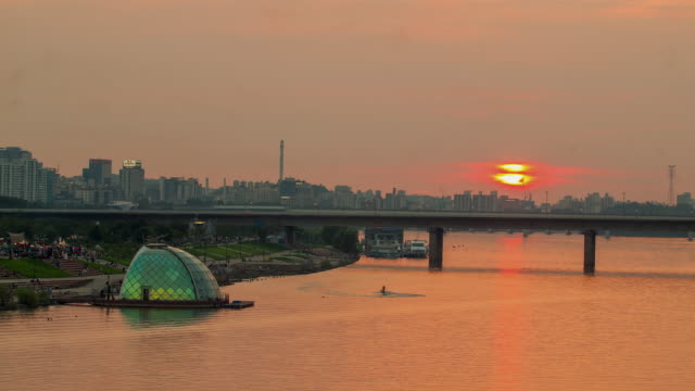 sunset-Han-river-Seoul